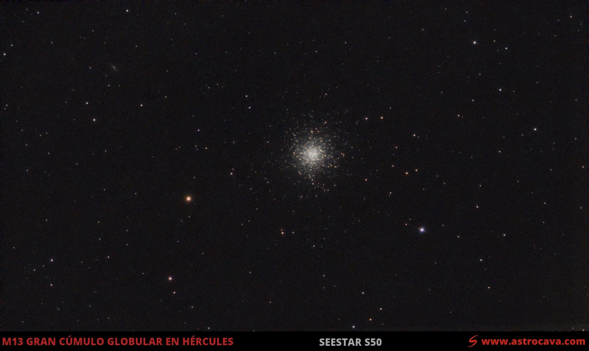 El Gran Cúmulo Globular de Hércules (M13)