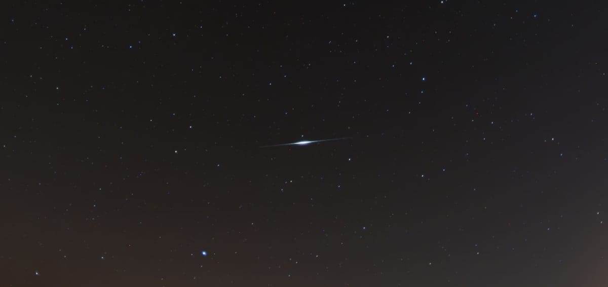 Destello satélite Iridium 55